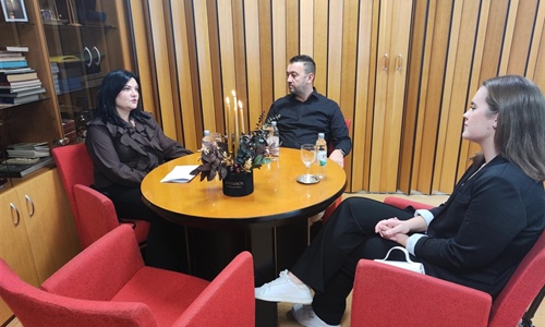 Katarina Merki, učenica Gimnazije Vukovar, jedna je od četvero...