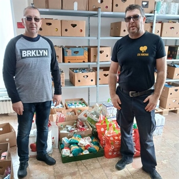 STK Vukovar ’91 širi duh solidarnosti: Prikupljena hrana za Socijalnu samoposlugu Duga