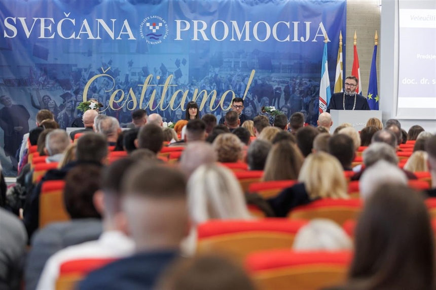 Vukovar potvrđuje status studentskog grada: promovirano 111 studenata i studentica