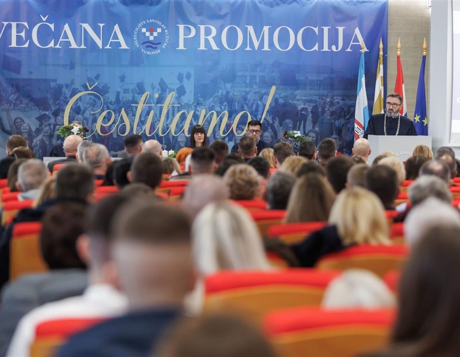 Vukovar potvrđuje status studentskog grada: promovirano 111 studenata i...