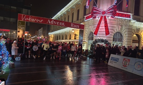 Valentino Fišter je pobjednik 1. Vukovar Advent Run