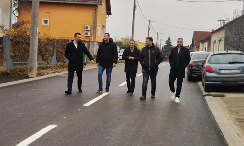 Gradonačelnik Vukovara obišao završene radove uređenja Ulice SR Njemačke