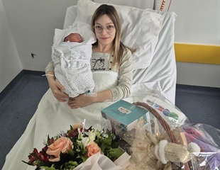 Prvo novorođenče u vukovarskom rodilištu mali Tordinčanin