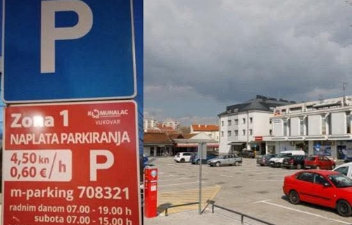 Do 19. siječnja nema naplate parkiranja u Vukovaru
