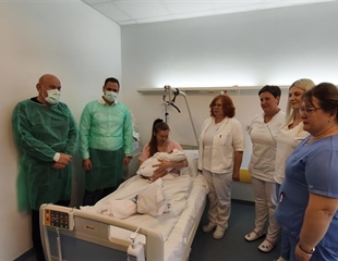 Toni - prvi Vukovarac rođen u 2026. godini