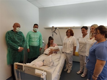 Toni - prvi Vukovarac rođen u 2026. godini