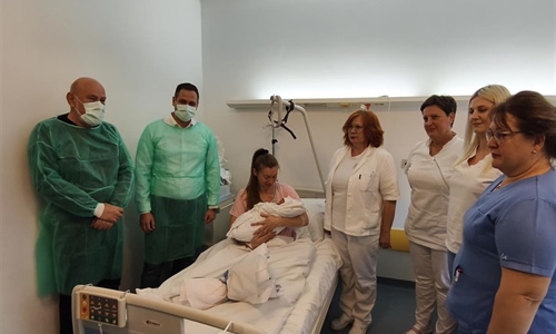 Toni - prvi Vukovarac rođen u 2026. godini