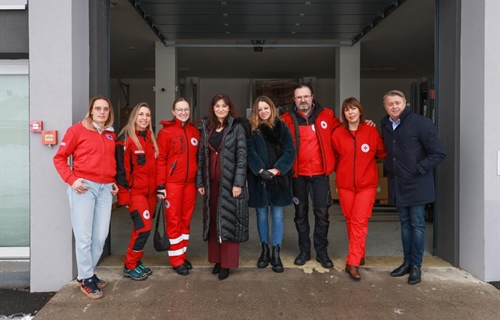 Osječko-baranjska županica Tramišak obišla Crveni križ