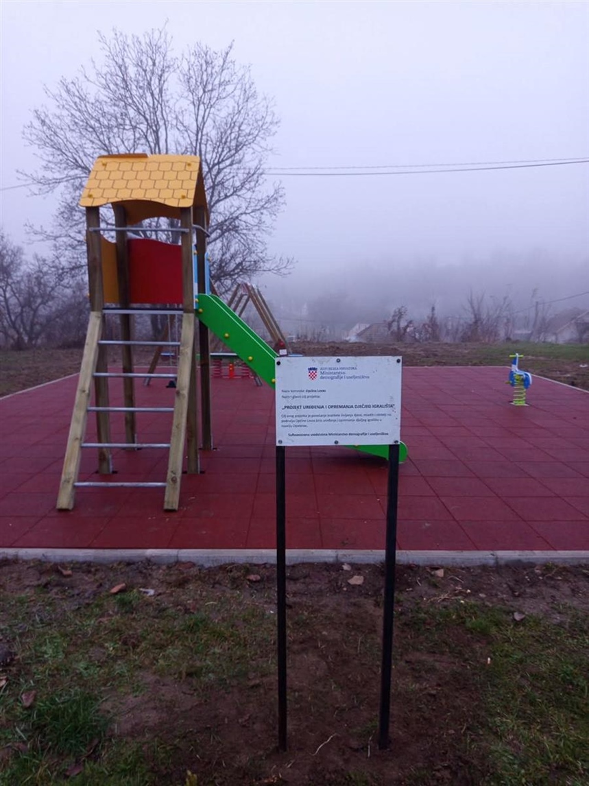 Novo dječje igralište u Opatovcu