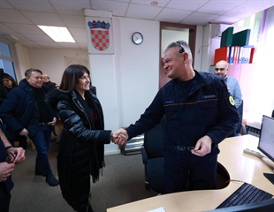 Tramišak obišla civilnu zaštitu u Osijeku i Bizovcu: 138 tisuća poziva...