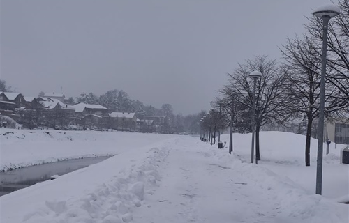 Najviše snijega u Vukovaru zabilježeno 2012. godine