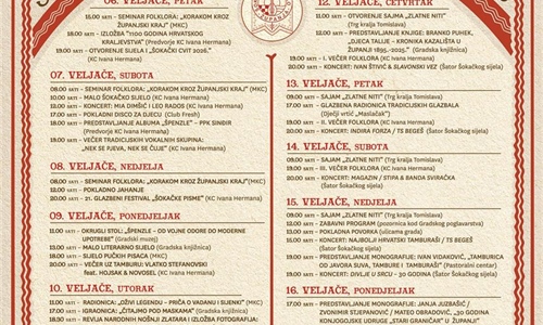 U Županji se pripremaju za 59. Šokačko sijelo