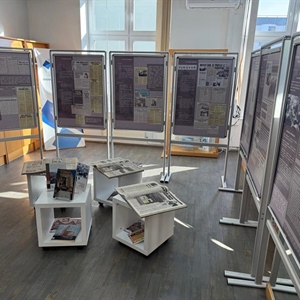 U Gradskoj knjižnici Vukovar postavljena izložba „Koraci do mira“