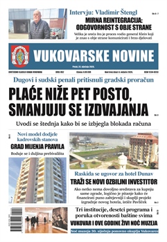 U novom redizajniranom broju Vukovarskih pročitajte...