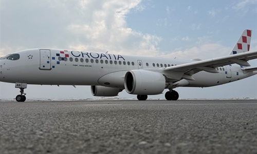 U osječku zračnu luku prvi put sletio airbus