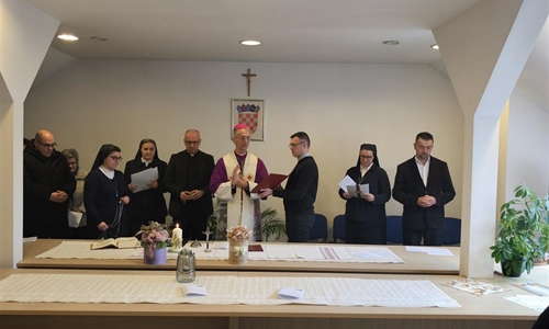 Svečano blagoslovljene prostorije Bračnog i obiteljskog savjetovališta...