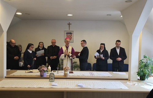 Svečano blagoslovljene prostorije Bračnog i obiteljskog savjetovališta...