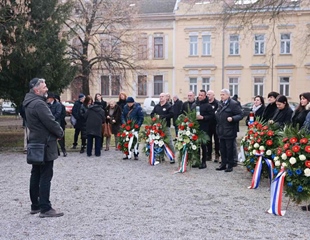Počast žrtvama holokausta u Osijeku