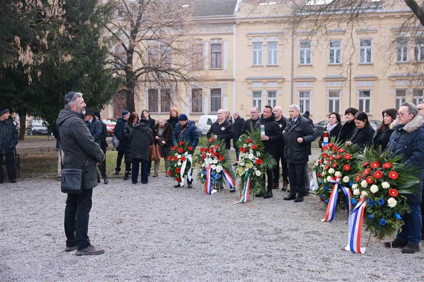 Počast žrtvama holokausta u Osijeku