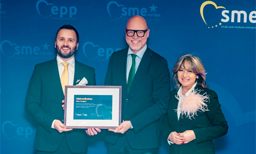 Hidrocibalae iz Vinkovaca dobitnik nagrade SME Europe u kategoriji...