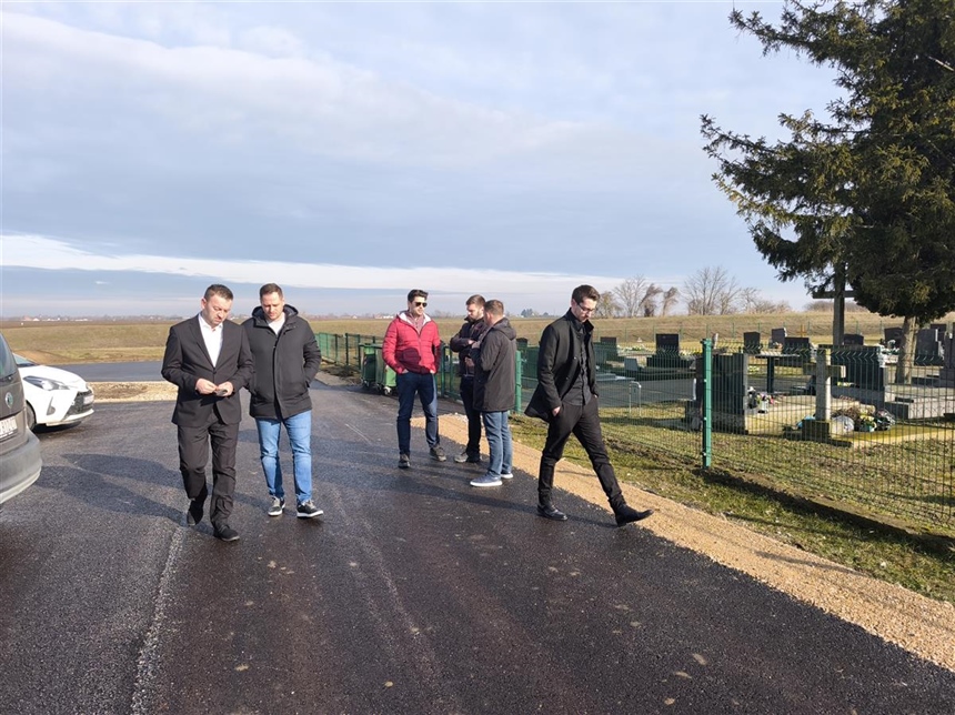 Završeni radovi na pristupnoj cesti groblju Lipovača: Osiguran sigurniji i dostojniji pristup