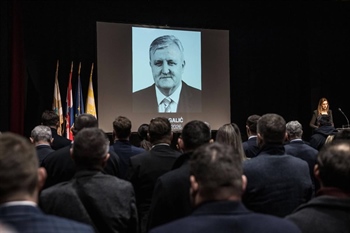 Na posljednji počinak ispraćen dugogodišnji župan Vukovarsko-srijemske županije Božo Galić