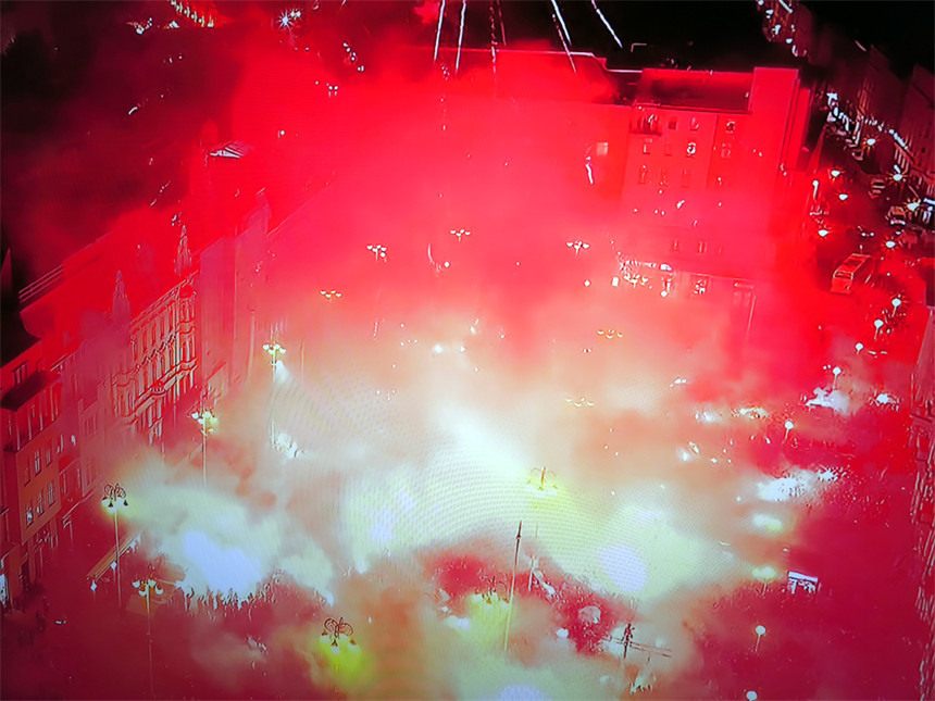 Doček rukometaša prošao bez policijskog postupanja