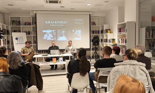 Održano javno književno promišljanje pod nazivom „Kraj knjige? Tri...