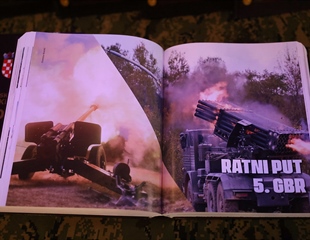 U MORH-u predstavljena monografija 5. gardijske brigade Hrvatske vojske...