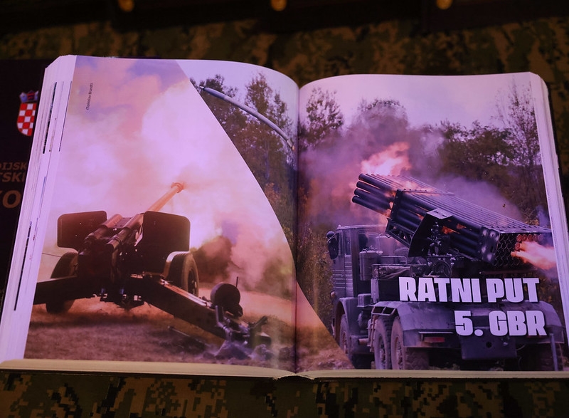U MORH-u predstavljena monografija 5. gardijske brigade Hrvatske vojske...