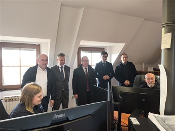 Župan Bosančić posjetio Županijski centar 112: Pohvala žurnim službama za predan rad