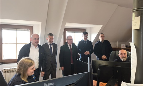 Župan Bosančić posjetio Županijski centar 112: Pohvala žurnim službama...