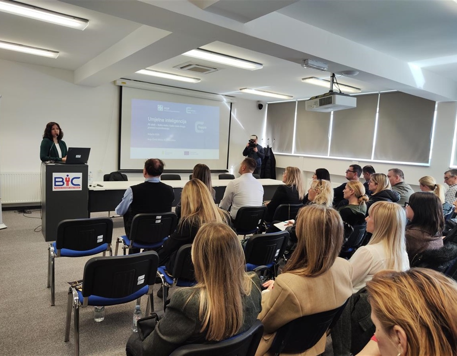 Održan edukacijski seminar „Umjetna inteligencija: AI alati, kako rade...