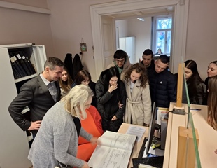 Primjer dobre suradnje – učenici Prve srednje škole Vukovar u posjetu...