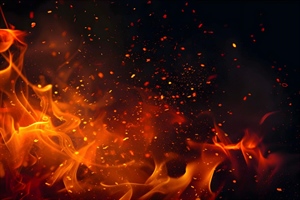 Požar na pilani u Strošincima