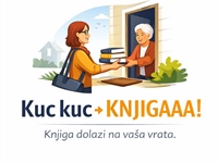 Projekt „Kuc kuc – knjigaaa!“ - dostava knjiga