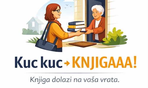Projekt „Kuc kuc – knjigaaa!“ - dostava knjiga