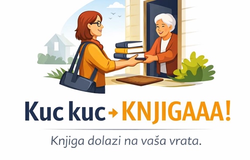 Projekt „Kuc kuc – knjigaaa!“ - dostava knjiga