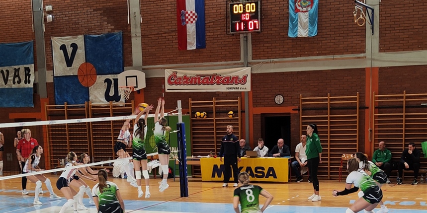 Odbojkašice Enne Vukovar nisu uspjele iznenaditi vodeću ekipu prvenstva Rijeku