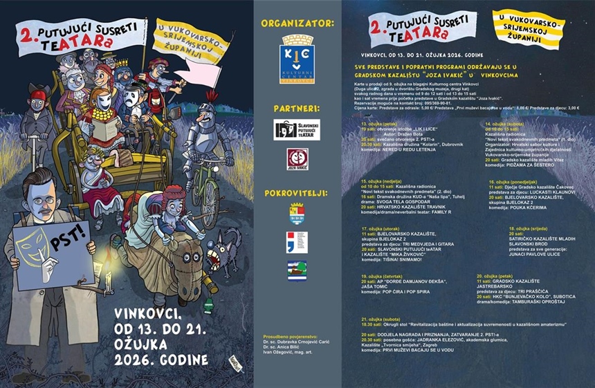 Vinkovci u znaku kazališta: Devet dana, 13 predstava i publika koja odlučuje pobjednika