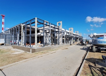 Zračna luka Osijek dobiva potpuno novi terminal: 80 posto radova već završeno