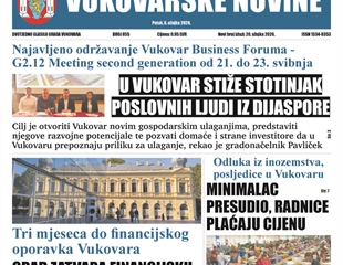 U novom broju Vukovarskih novina donosimo...