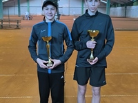 Laura Hrle i Karlo Brnić pobjednici su Dvoranskog Otvorenog prvenstvo...