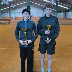 Laura Hrle i Karlo Brnić pobjednici su Dvoranskog Otvorenog prvenstvo...