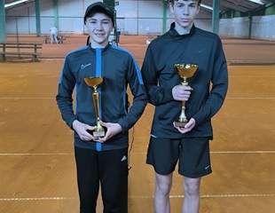 Laura Hrle i Karlo Brnić pobjednici su Dvoranskog Otvorenog prvenstvo...