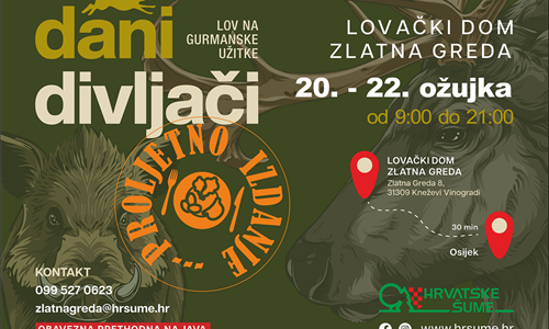 Dani divljači - lov na gurmanske užitke