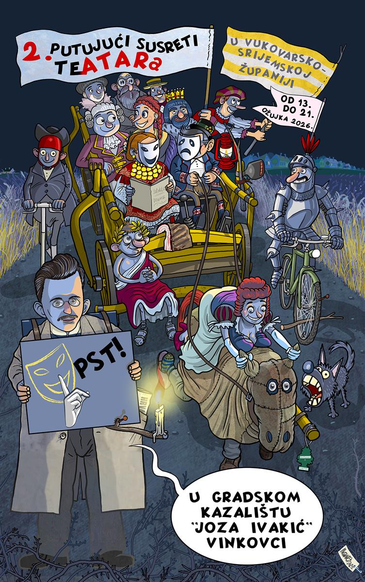 Putujući susret teatara održavat će se u vinkovačkom kazalištu
