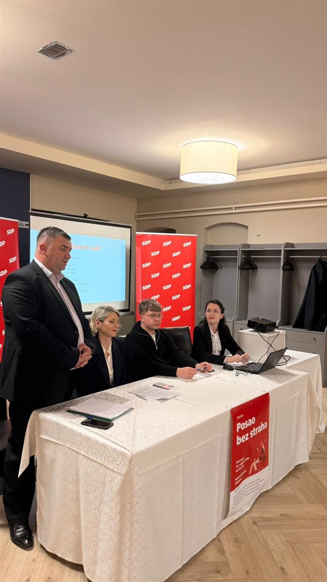 SDP: Hrvatska mora postati zemlja u kojoj se rad cijeni, a radnik poštuje