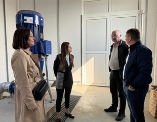 Pročelnica Pakter obišla sustav javnog navodnjavanja Blata-Cerna