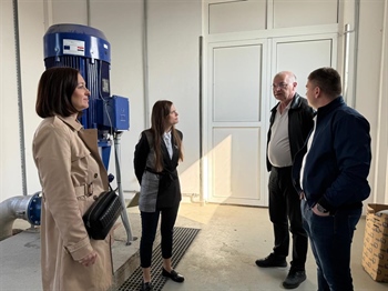 Pročelnica Pakter obišla sustav javnog navodnjavanja Blata-Cerna